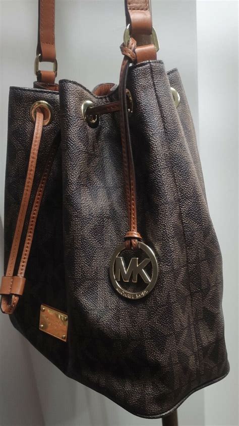 MICHAEL Michael Kors Jules Quilted Leather Drawstring 